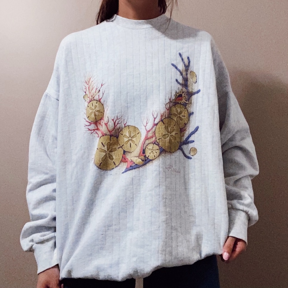 Vintage Florida Coral Reef Crewneck